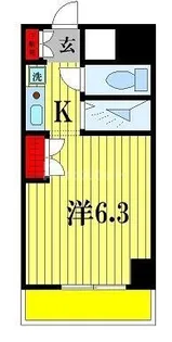 グランヒル松戸【5階】の間取り