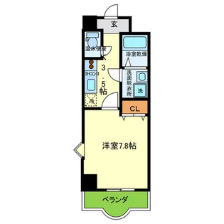 ルミエール八尾駅前【7階】の間取り