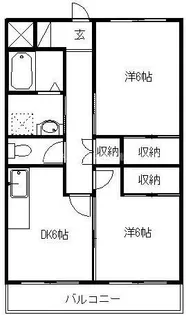十王マンション【4階】の間取り