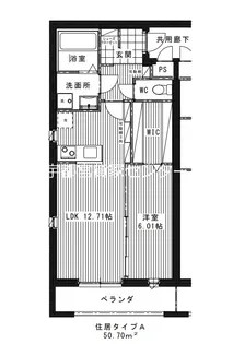 LUXE DE MINE【1階】の間取り