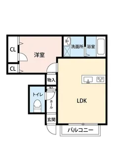 シャーメゾンエコIIB【1階】の間取り