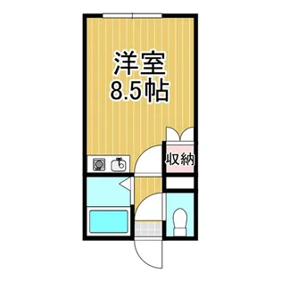 CORPO TOUEN3【1階】の間取り