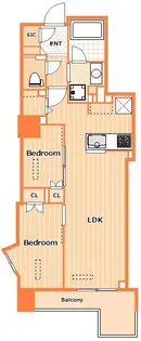 ラティエラ横濱大通り公園【9階】の間取り