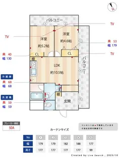 サニーハイム目白台【6階】の間取り