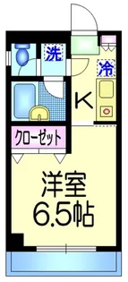 ジュネス小野田【3階】の間取り