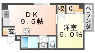マンション村井エンタープライズ【2階】の間取り