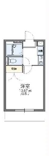 レオパレス北浦【2階】の間取り