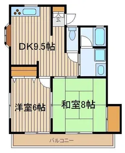 エスティオ【2階】の間取り