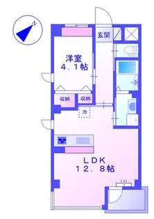 グランルミエール【3階】の間取り
