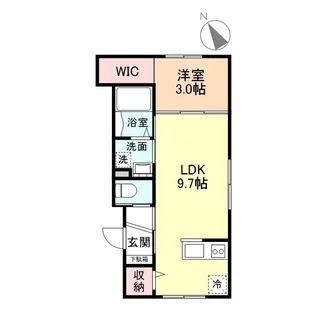 Neo 五福 A棟【1階】の間取り