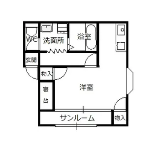 シャトーKOIKE No.3【2階】の間取り