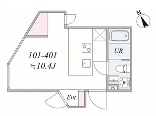 trias132【3階】の間取り