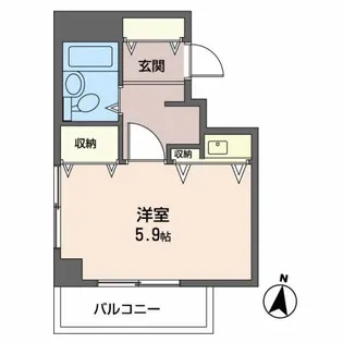 エス・アイウィング【4階】の間取り
