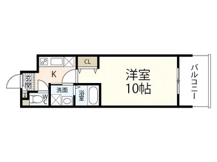 FLARE HIRATSUKA【4階】の間取り