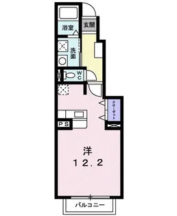 グランツ エクセレント【1階】の間取り