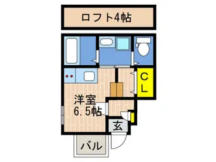 あんしん+魚崎南【1階】の間取り