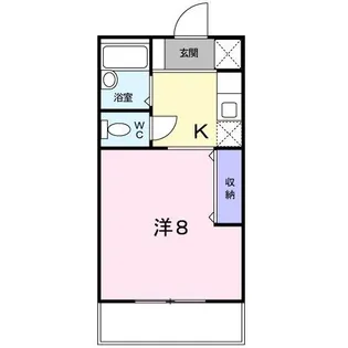 メゾン・プライム【1階】の間取り