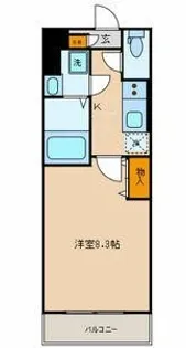 アクシス瑞江【4階】の間取り