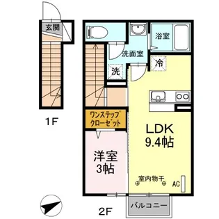 グレード VI【2階】の間取り