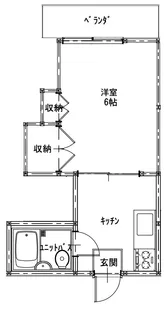 エトワール小菅町【2階】の間取り
