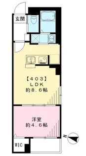 Le matin ル・マタン【4階】の間取り