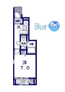 メゾンルミエール B棟【1階】の間取り