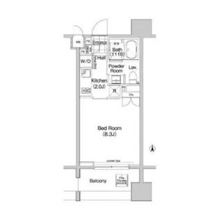 コンフォリア森下【4階】の間取り