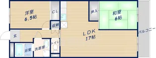 森村第3ビル【5階】の間取り