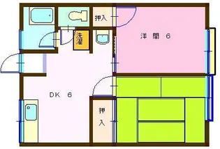 シティハイムフローレンス【2階】の間取り