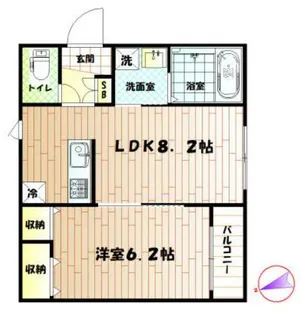 L’Allure-ラリュール-【2階】の間取り