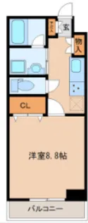 フレンドリー壱番館【1階】の間取り