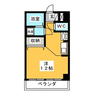 メゾンサファイヤ【5階】の間取り