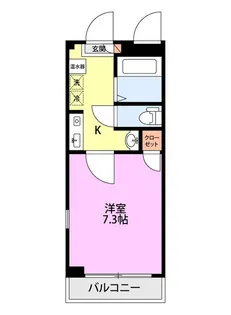 Lily-be出来島【1階】の間取り