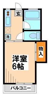レスポワール調布【2階】の間取り