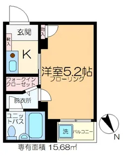 カーサスギタ【2階】の間取り