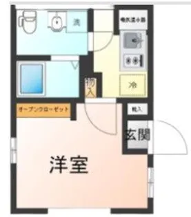 Aletta大島【4階】の間取り