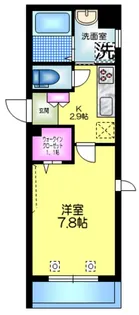 メルベーユ・dix メルベーユディス【2階】の間取り