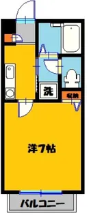 ニューひさごハイツ A【2階】の間取り