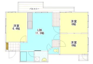 奥田ビル【3階】の間取り