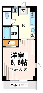グランピア桜上水【3階】の間取り