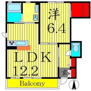 CLANNAD【1階】の間取り