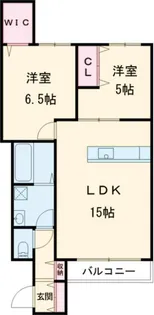 エフイー大阪狭山【3階】の間取り
