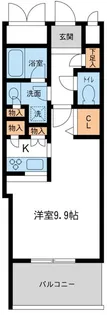 メトロタワー山下町【7階】の間取り
