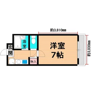 ベル・ビュー横堤【8階】の間取り
