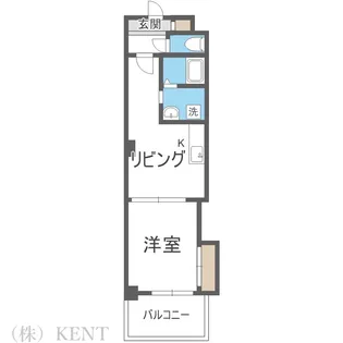 ノースマンション桑園【3階】の間取り