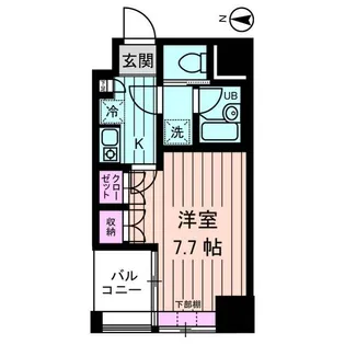 アムス馬喰町【5階】の間取り