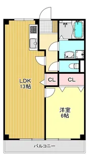 レジデンスサカタ【2階】の間取り