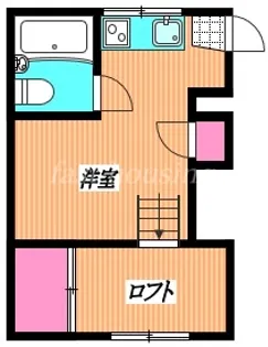サンハイツ【2階】の間取り