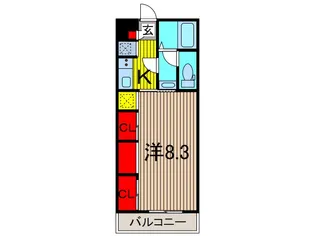 リブリ・トーカク WARABI【2階】の間取り