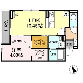 メゾン グランシャリオ【3階】の間取り